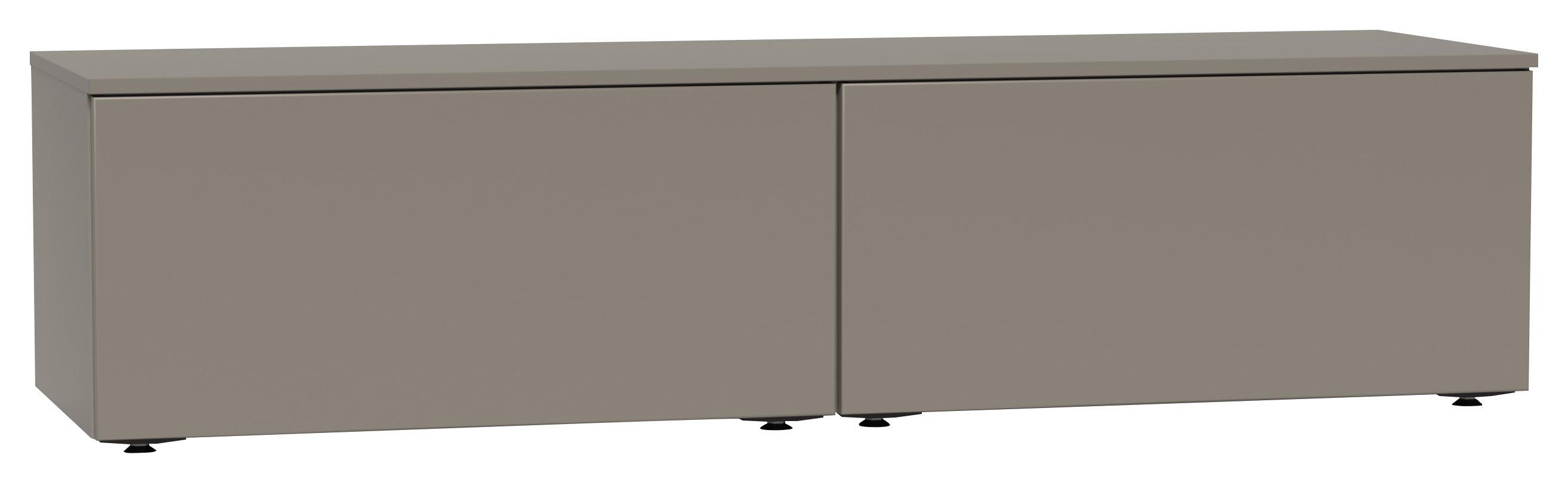 TV-Element Las Vegas Taupegrau B: 160 cm - Taupe, MODERN, Holzwerkstoff (160/36/48cm) - Vertico