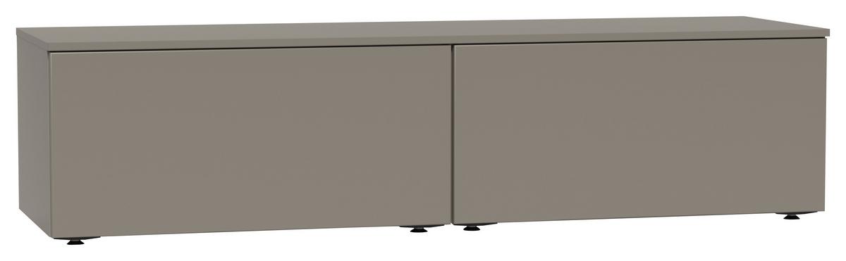 TV-Element Las Vegas Taupegrau B: 160 cm - Taupe, MODERN, Holzwerkstoff (160/36/48cm) - Vertico