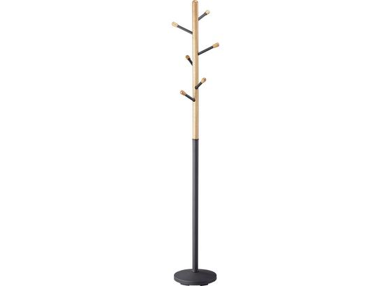 Vešiak Na Odev Coat - prírodné farby/antracitová, Moderný, kov/drevo (33,5/180/33,5cm) - Luca Bessoni Vešiak Na Odev Coat - prírodné farby/antracitová, Moderný, kov/drevo (33,5/180/33,5cm) - Luca Bessoni