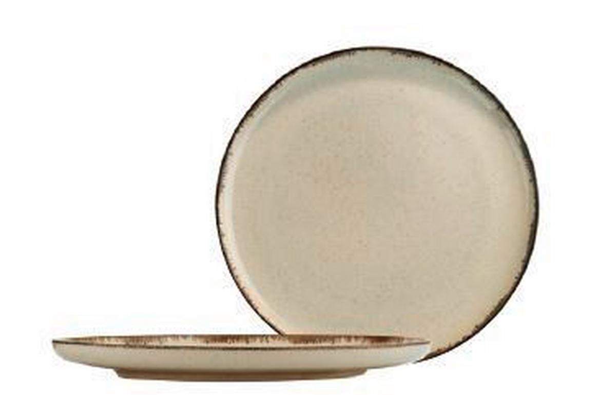 Dessertteller Porzellan Rund, Beige Sonora ca. 19 cm - Beige, MODERN, Keramik (19cm) - James Wood