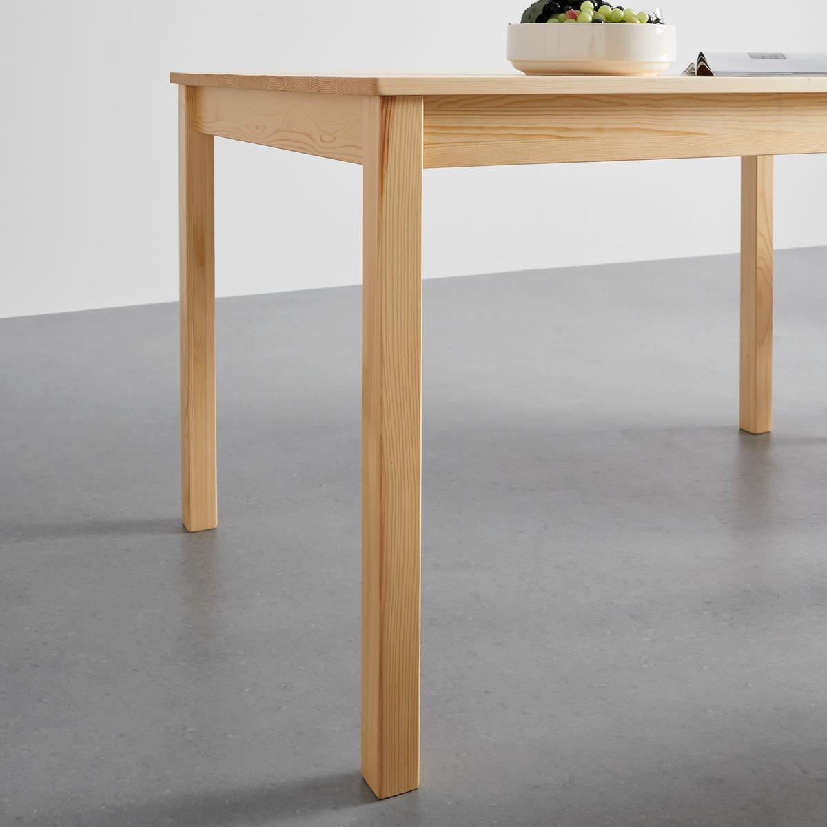 Jídelní set AMIRA přírodní - přírodní barvy, Moderní, dřevo (118/43/75/40.5/73/86cm) - Bessagi Home