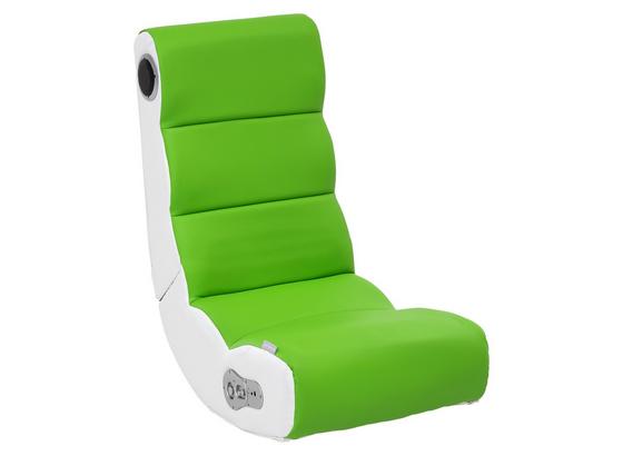 Gamingstuhl Wobble B: 56 cm Weiß/Grün - Weiß/Grün, Design, Textil (56/100/82cm) - Carryhome Gamingstuhl Wobble B: 56 cm Weiß/Grün - Weiß/Grün, Design, Textil (56/100/82cm) - Carryhome