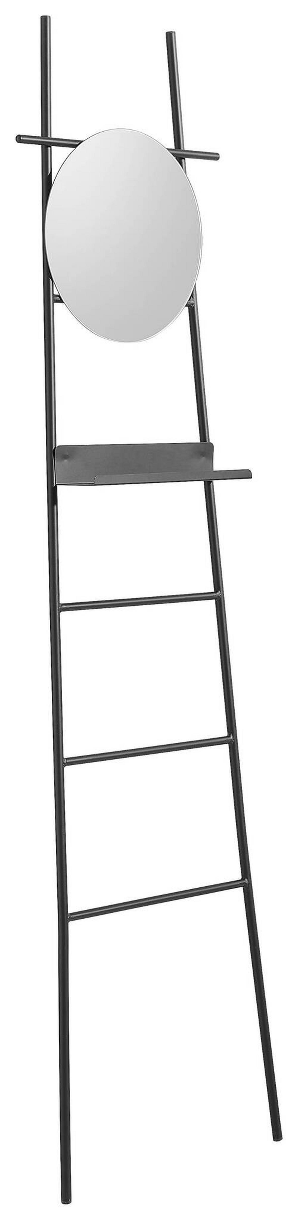 Dekoteiler Indoor H: 180 cm - Schwarz, Trend, Metall (46/180cm) - P & B