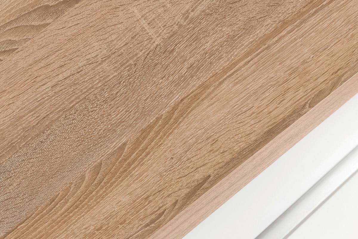 Küchenleerblock Mailand Weiß B: 360 cm - Weiß Hochglanz/Weiß, MODERN, Holzwerkstoff (360cm) - Held