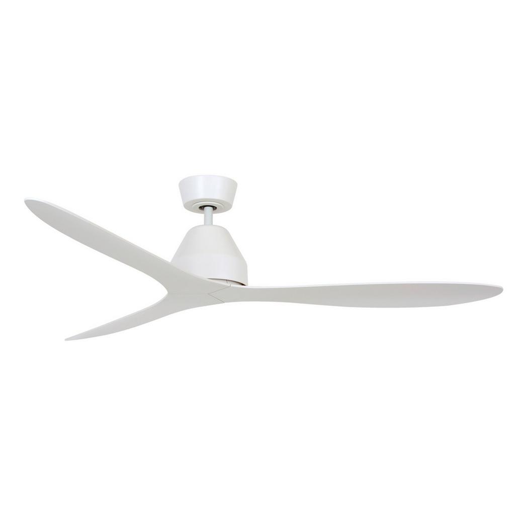 Deckenventilator Whitehaven Weiß 3-Flügel, geräuscharm