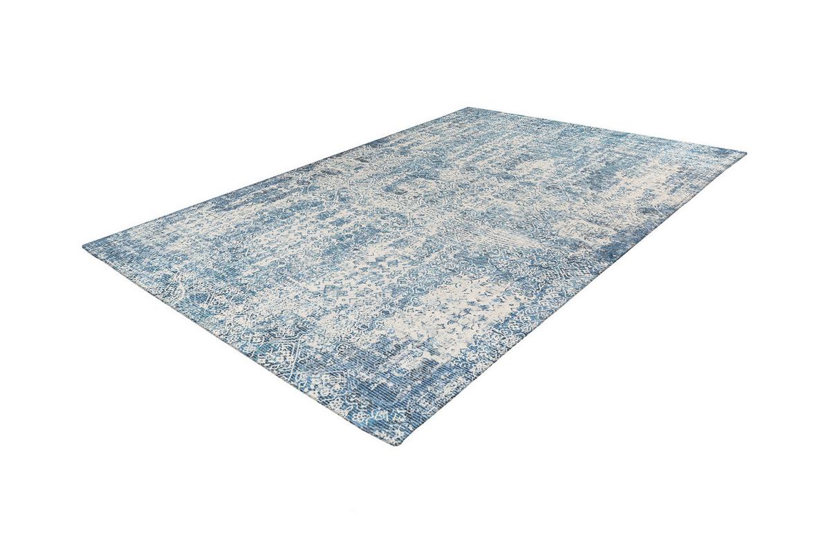 Vintage-Teppich Percy 200 - Blau, KONVENTIONELL, Textil (80/150cm)