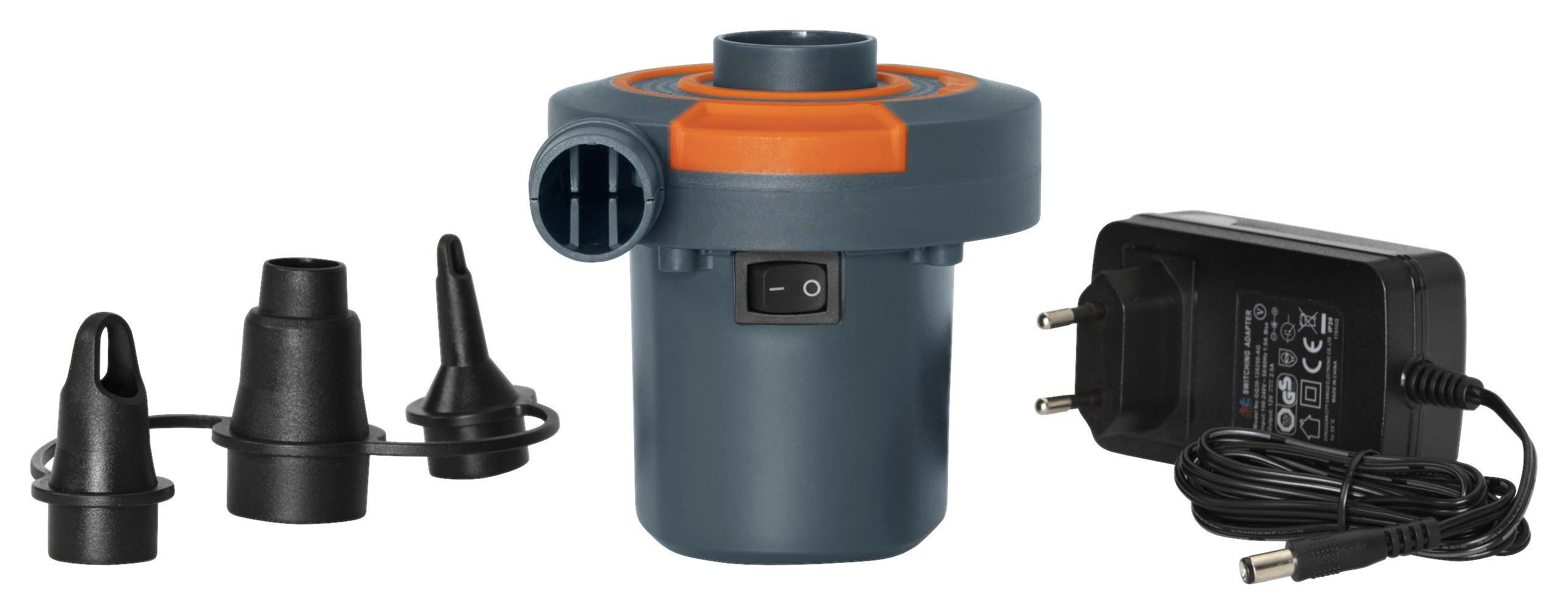 Luftpumpe Air Pump Volumen: ca. 490 Liter - Grau, Basics, Kunststoff - Bestway