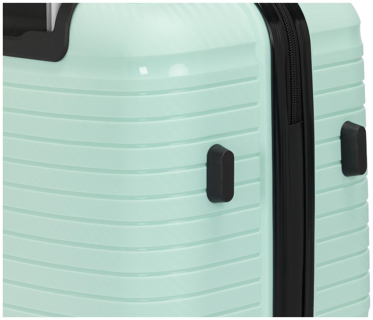 Reisekofferset Lenja - Mintgrün, KONVENTIONELL, Kunststoff/Textil - Luca Bessoni