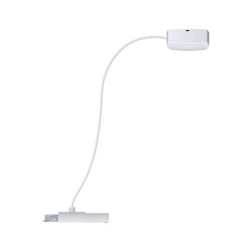 Schienensystem Urail Einspeisung 95417, Weiß - Weiß, Basics, Kunststoff/Metall (70cm) - Paulmann
