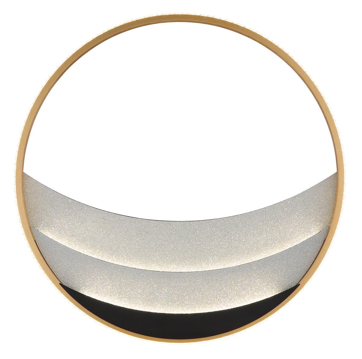 LED-Deckenleuchte Memory-Funktion - Klar/Chromfarben, Design, Kunststoff/Metall (52/6cm) - Globo