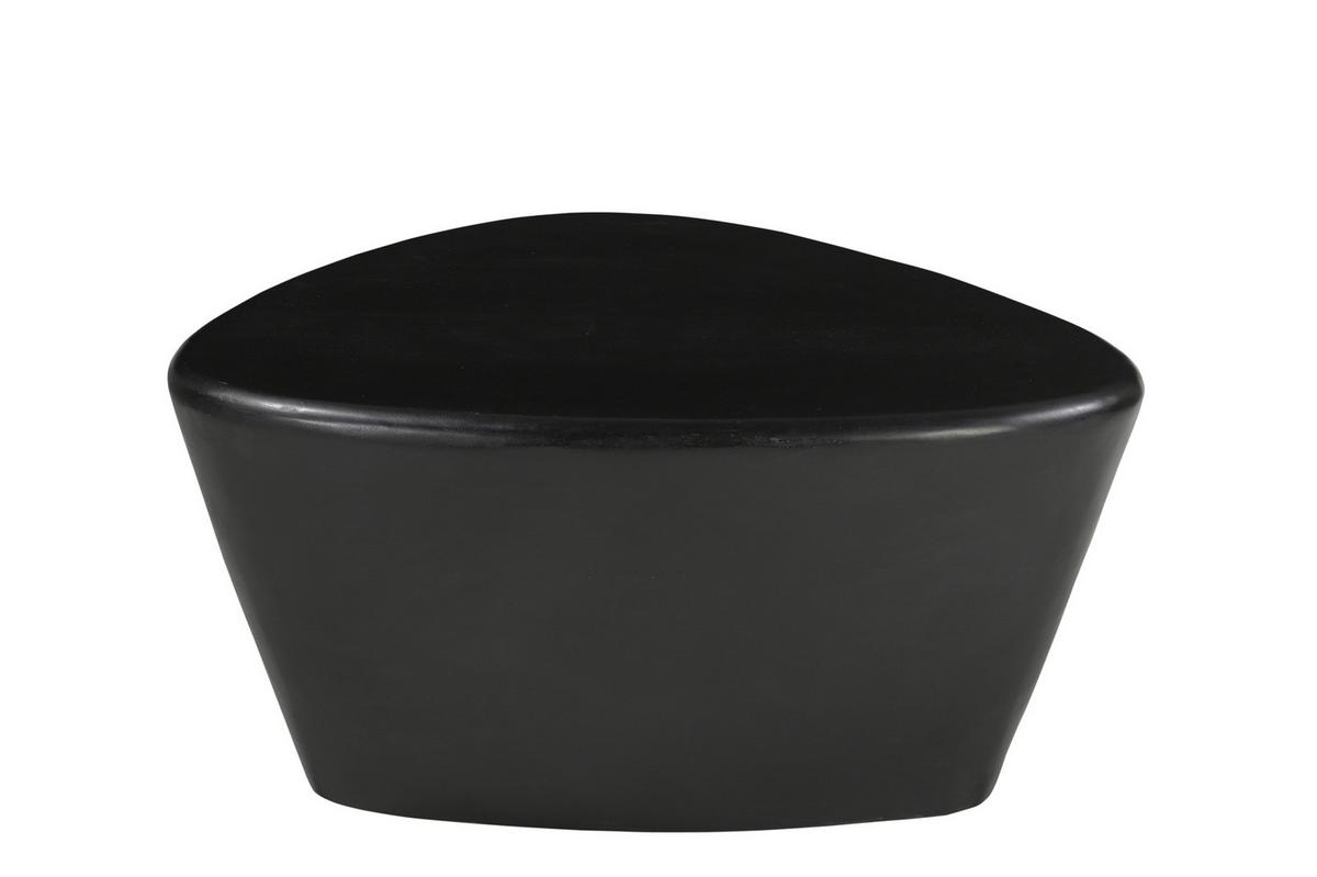 Beistelltisch Schwarz B: 70 cm - Schwarz, Design, Holz (70/53/36cm) - MID.YOU