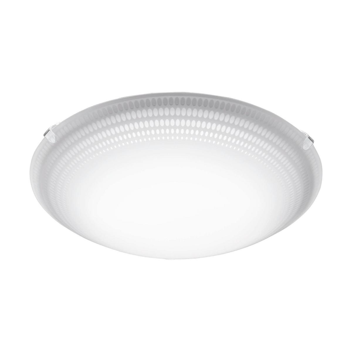 Deckenleuchte 95672* Magitta 1 - Weiß, Basics, Glas/Metall (25/8cm) - Eglo
