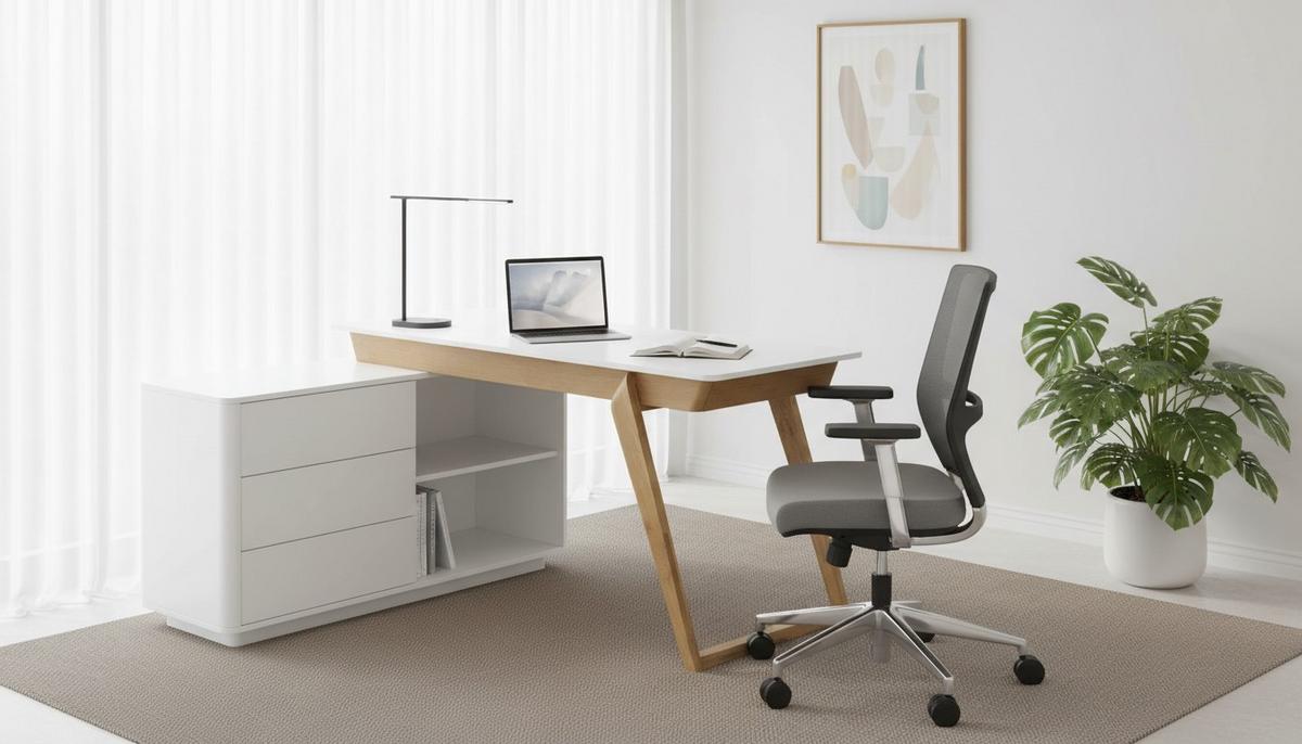 Eckschreibtisch Luma Weiß/Eichefarben L: 150 cm - Eichefarben/Weiß, MODERN, Holz/Holzwerkstoff (150/120/75cm) - Livetastic