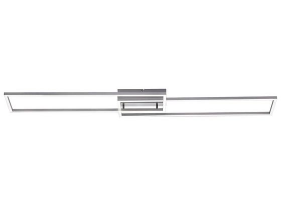 Led Stropná Lampa Iven - strieborná, kov/plast (110/25/7cm) Led Stropná Lampa Iven - strieborná, kov/plast (110/25/7cm)