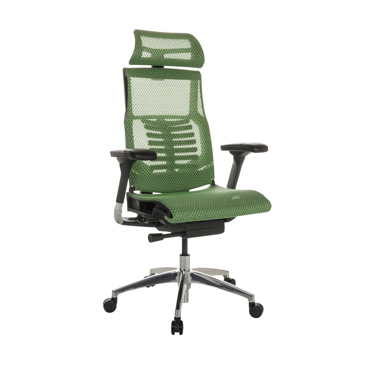 Drehstuhl Dynafit Ii - Silberfarben/Schwarz, Basics, Kunststoff/Textil (67/119-135/60cm) - MID.YOU