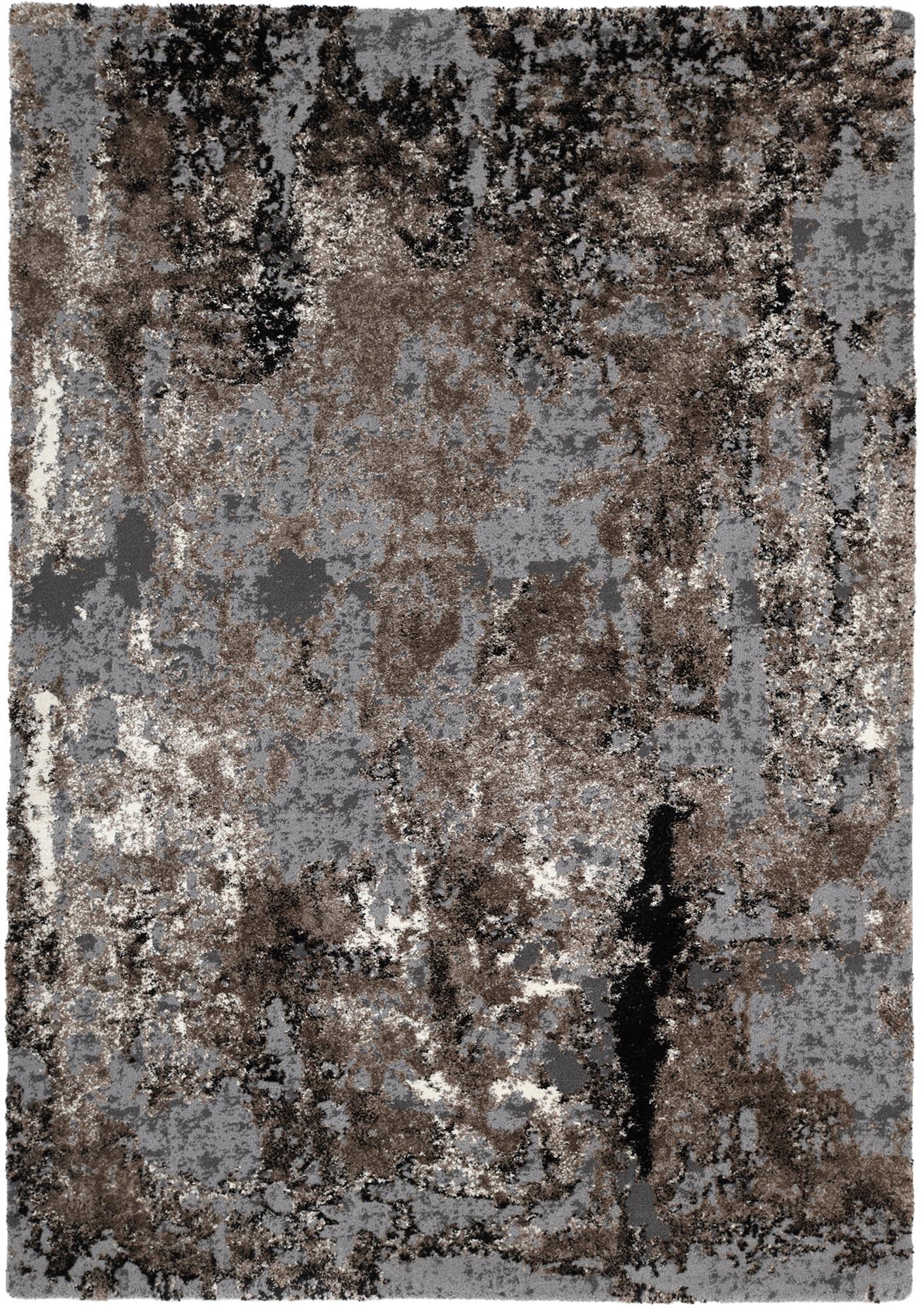 Webteppich Braun/Beige Timeline Quantum 140x200 cm - Beige/Braun, Design, Textil (140/200cm) - Novel