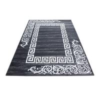 Webteppich Grau Naturfaser Miami 120x170 cm - Grau, Trend, Textil (120/170cm)