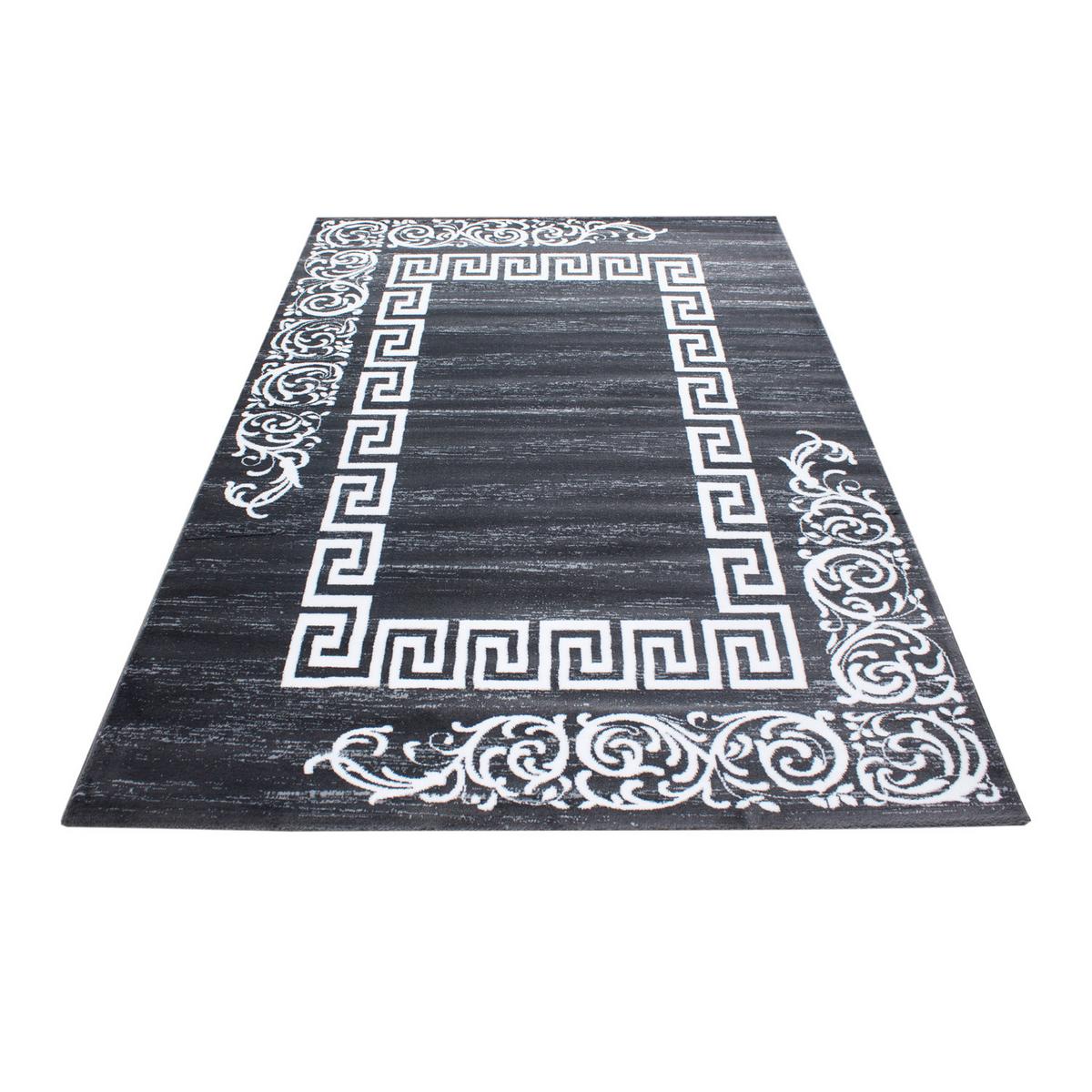 Webteppich Grau Naturfaser Miami 120x170 cm - Grau, Trend, Textil (120/170cm)