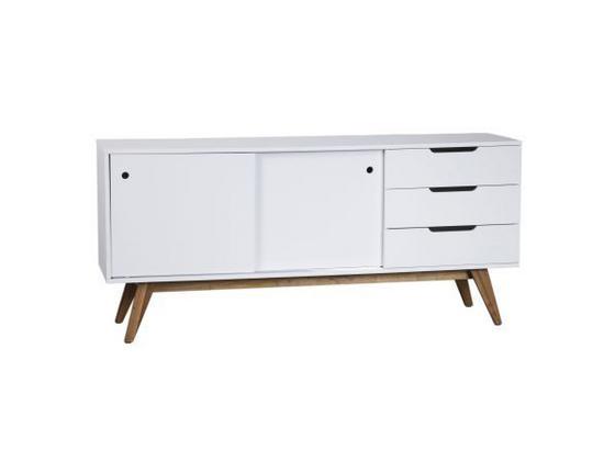 Komoda Sideboard Durham - bílá/přírodní barvy, Moderní, dřevo/dřevěný materiál (180/80/45cm) - Mömax modern living Komoda Sideboard Durham - bílá/přírodní barvy, Moderní, dřevo/dřevěný materiál (180/80/45cm) - Mömax modern living