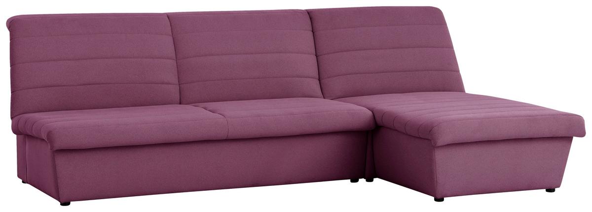 Ecksofa Looks Viii Dunkelgrün - Weinrot/Schwarz, Design, Textil (274/168cm) - LOOKS by W.Joop