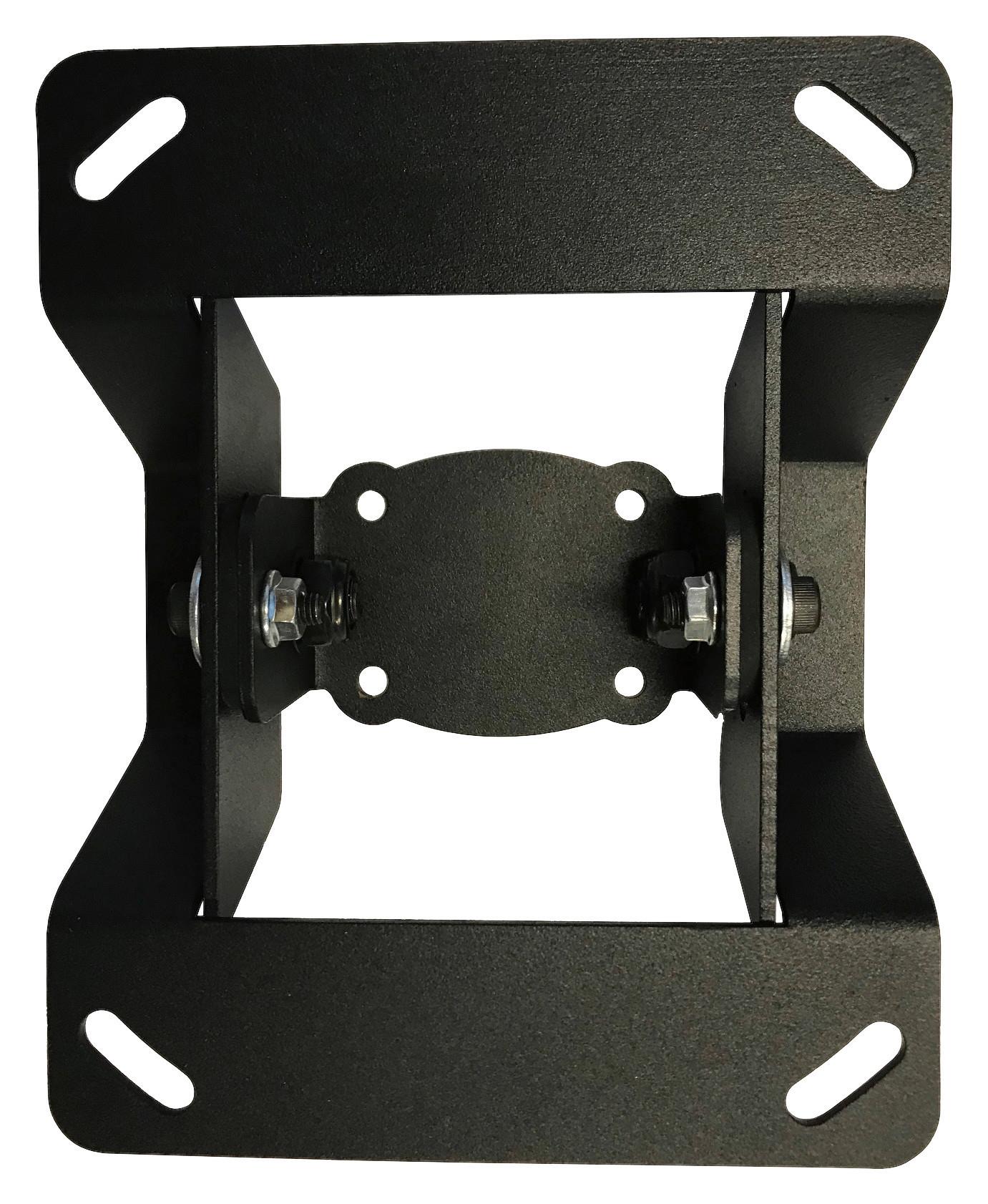 TV- Halterung cm Schwarz B: 10 cm - Silberfarben, MODERN, Metall (10/15/10cm) - MID.YOU