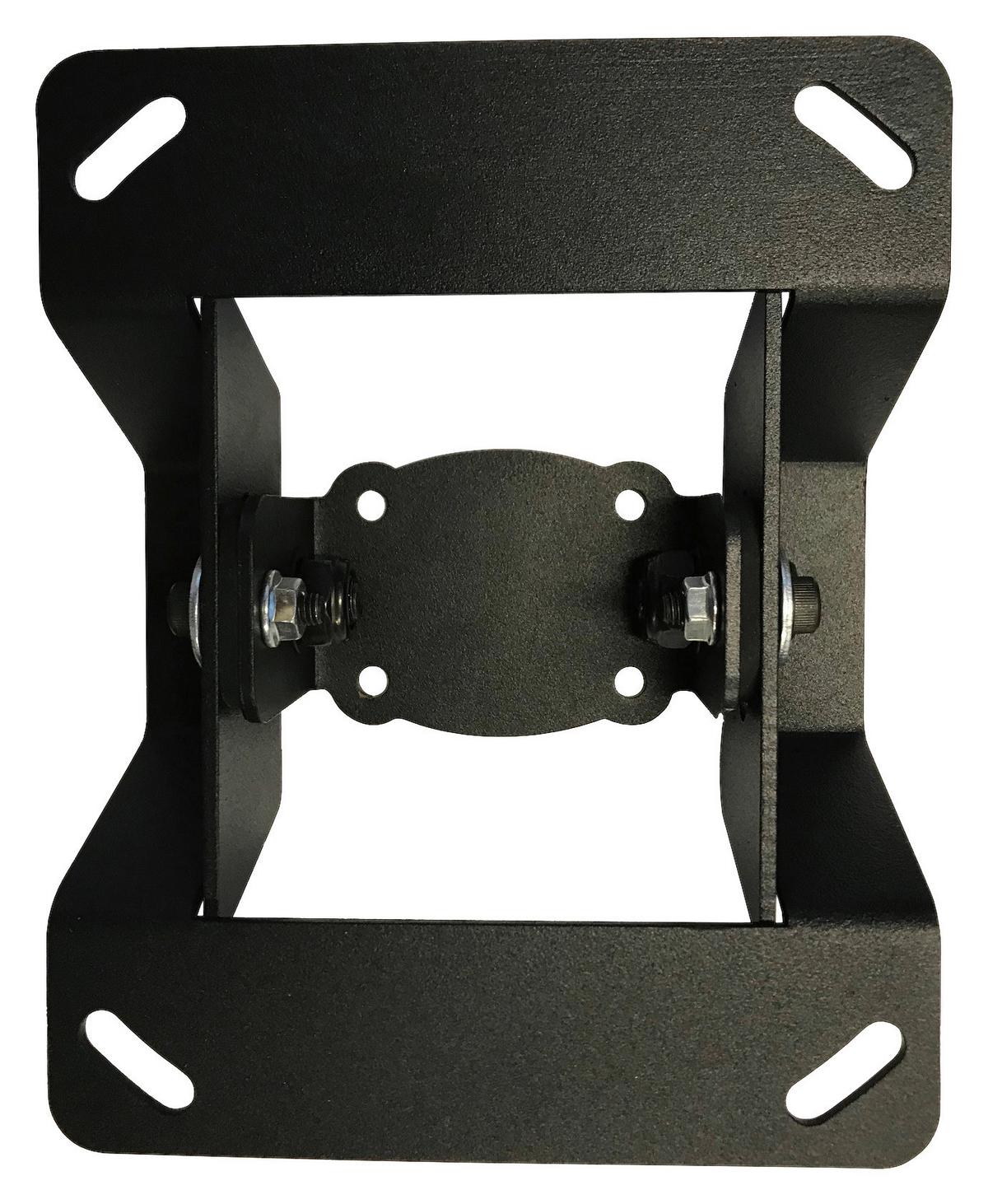TV- Halterung cm Schwarz B: 10 cm - Silberfarben, MODERN, Metall (10/15/10cm) - MID.YOU