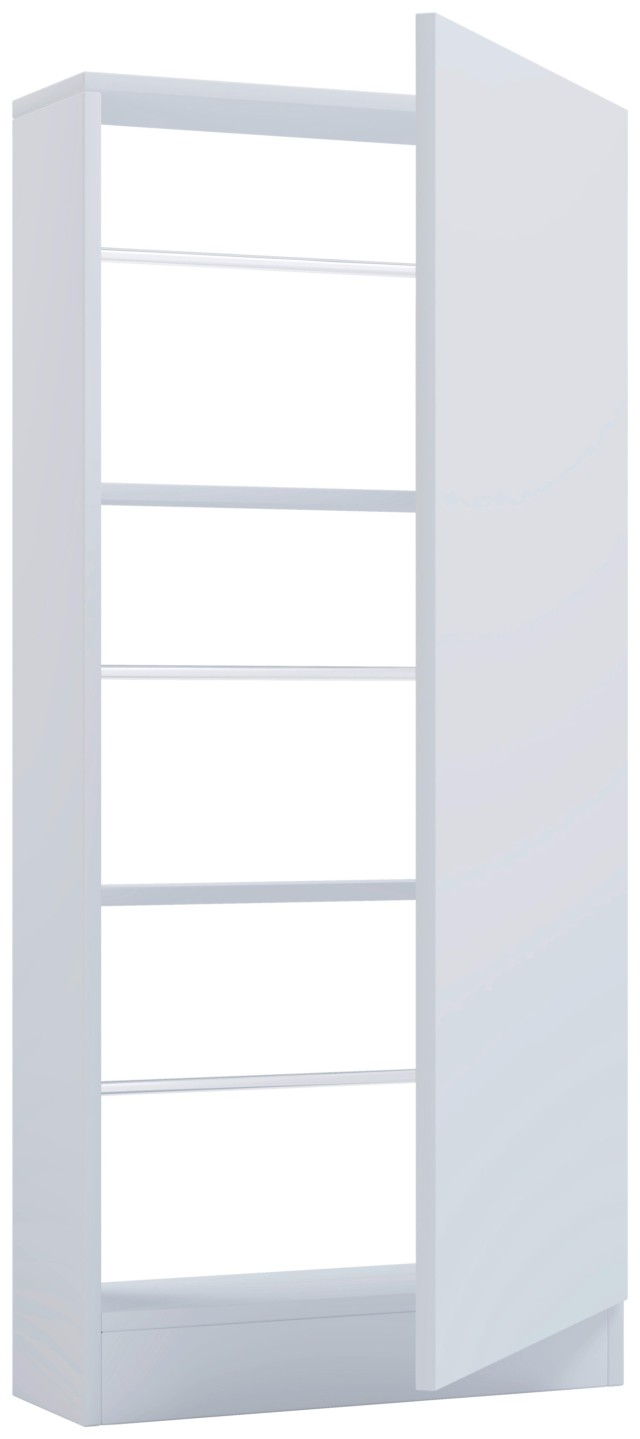 Schuhschrank Fulisa Weiß, 50 Cm - Weiß, Design, Holzwerkstoff (50/112/17cm) - MID.YOU