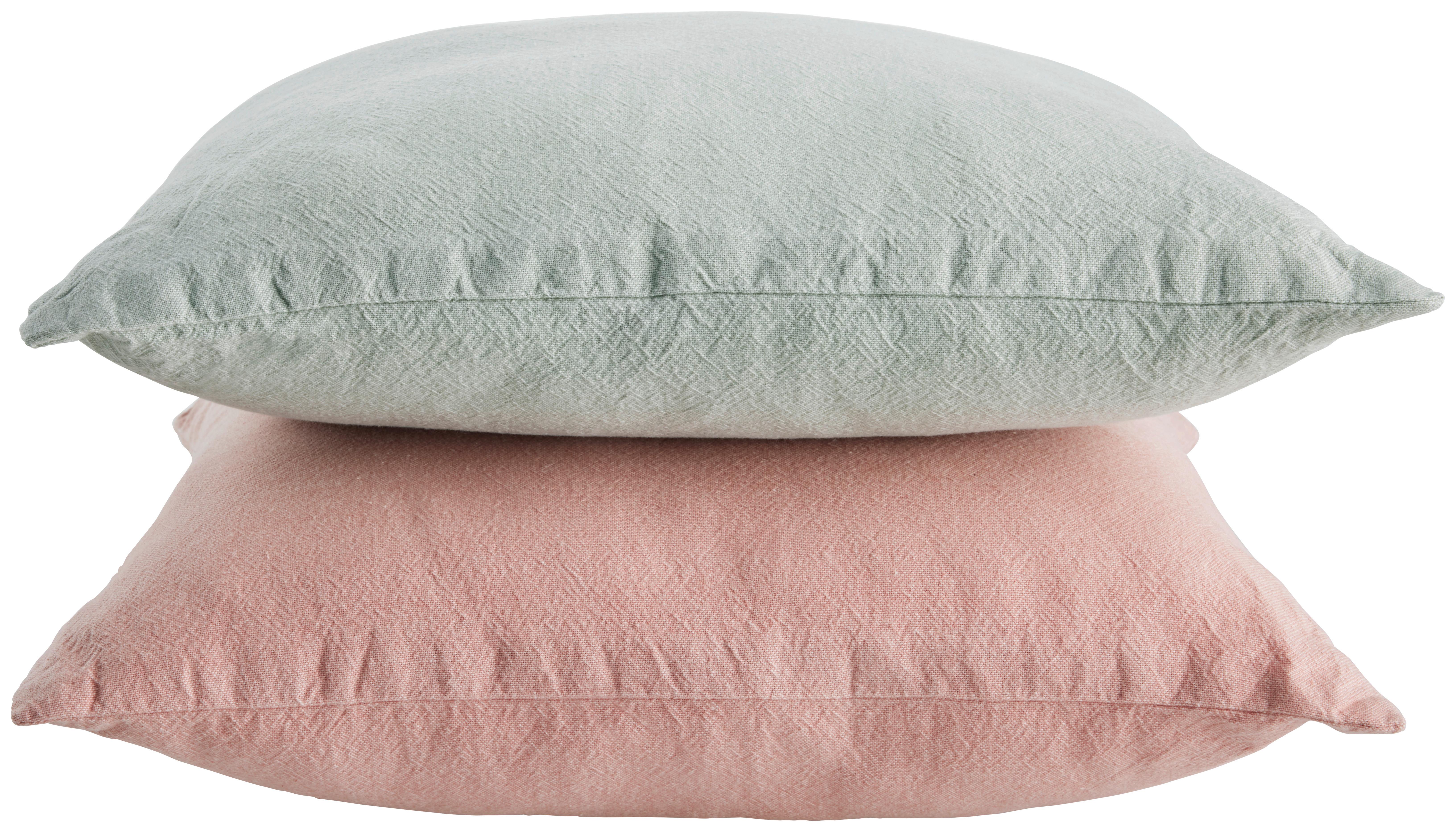 Dekoračný vankúš Paula, 45/45cm, ružová - ružová, Modern, textil (45/45cm) - Modern Living