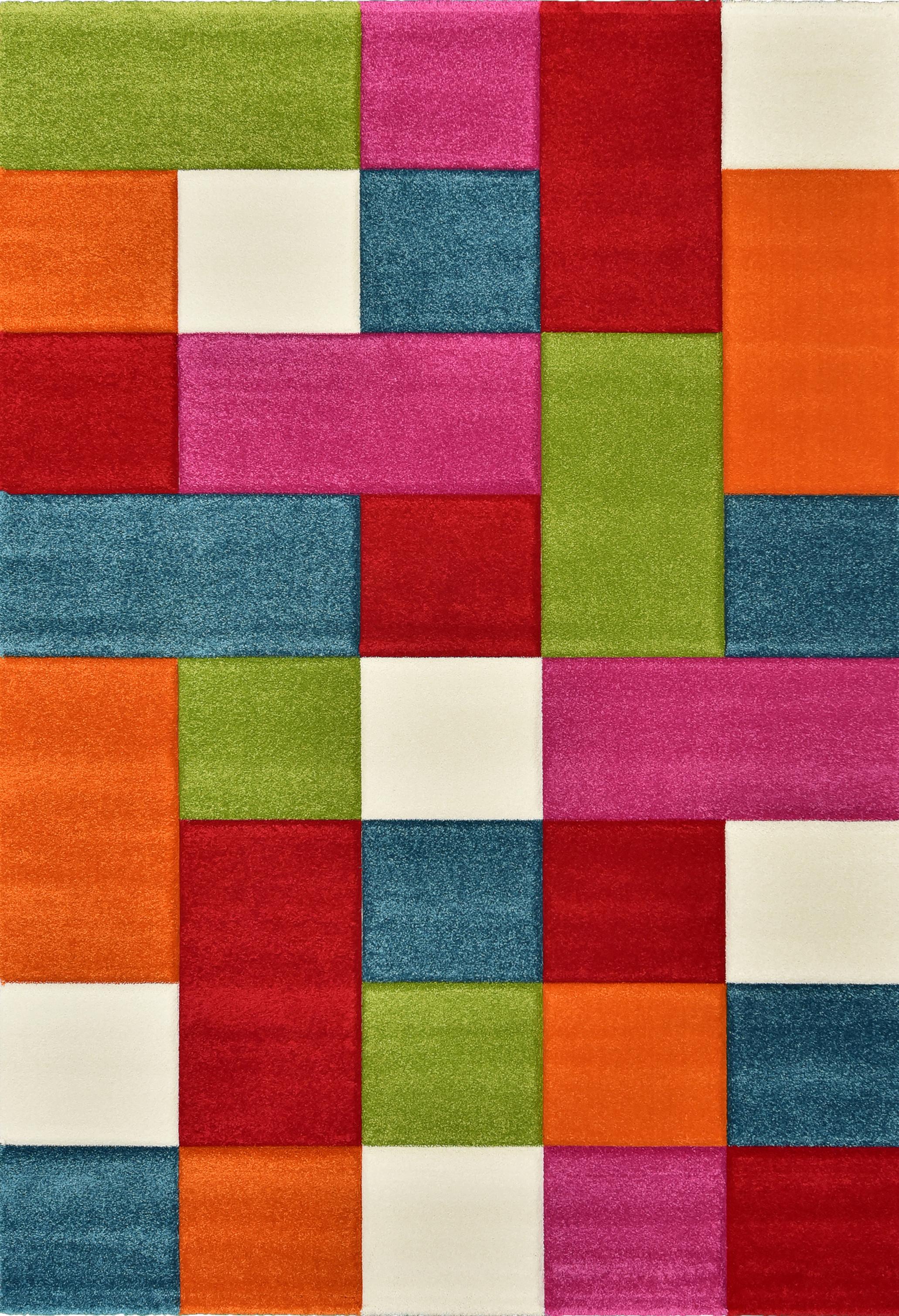 Webteppich Diamond Kids 646 - Multicolor, Basics, Textil (120/170cm)
