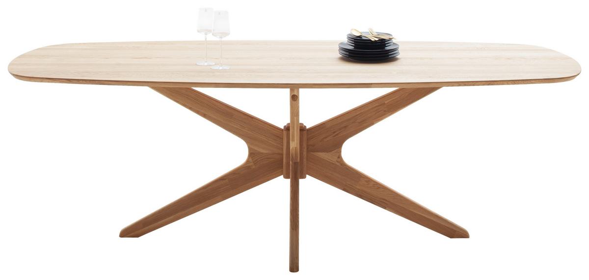 JÍDELNÍ STŮL JEFFERSON - divoký dub, Moderní, dřevo (180/75/90cm) - Premium Living