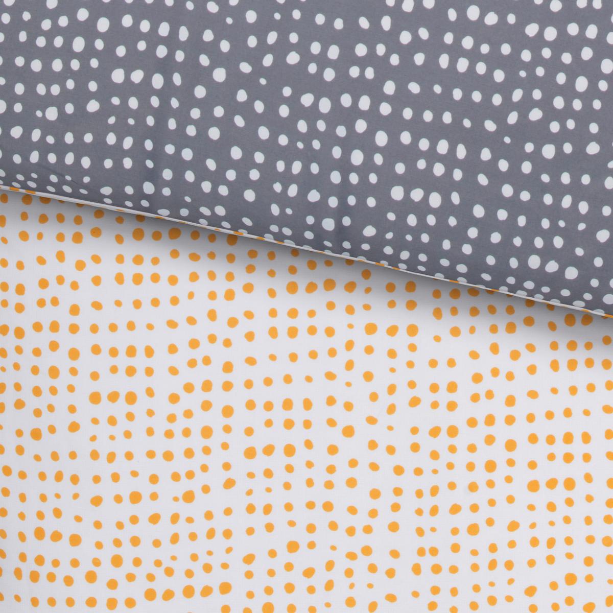 Oboustranné povlečení Luise Wende, 70/90 140/200cm - šedá/bílá, Moderní, textil (140/200cm) - Modern Living
