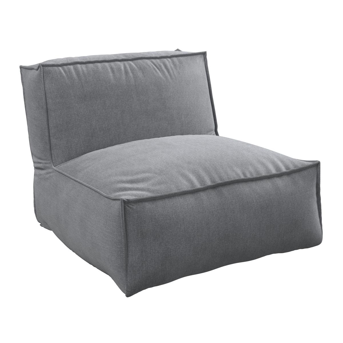 Loungegarnitur Xxl - Grau, MODERN, Textil (95/80/95cm) - Beldano