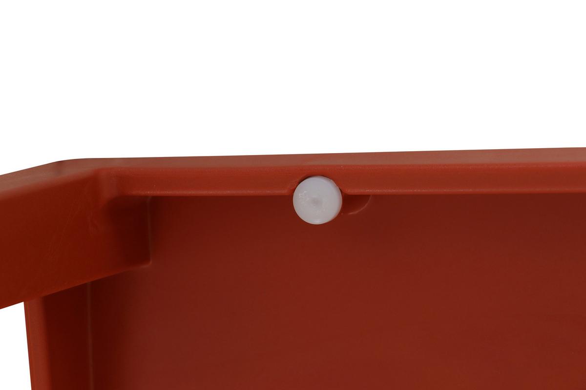 Stapelstuhl T20109 - Rot, Basics, Kunststoff (57/80/56cm) - Siena Garden