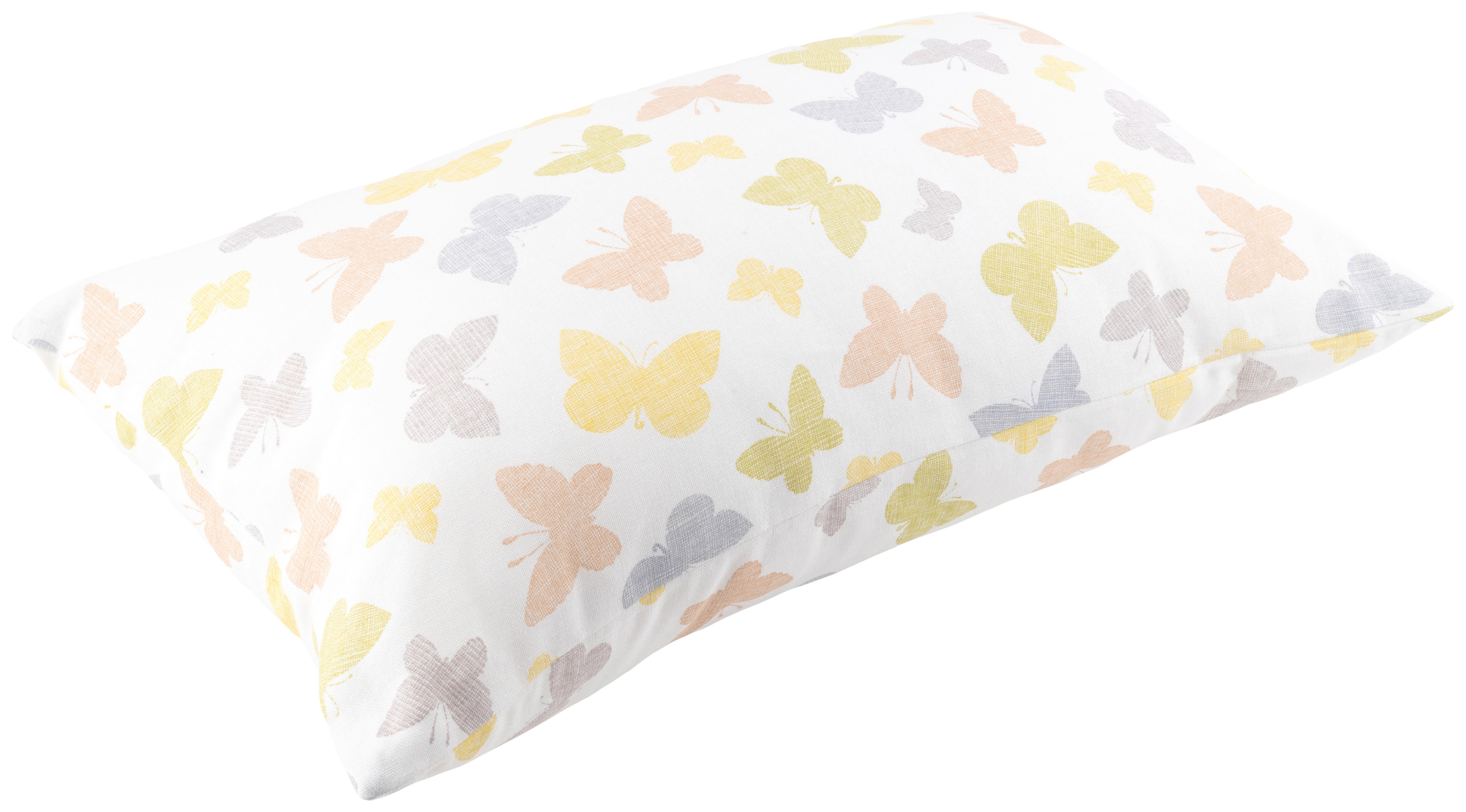 Díszpárna Kb. 30/50cm - lila/sárga, Modern, textil (30/50cm) - Luca Bessoni