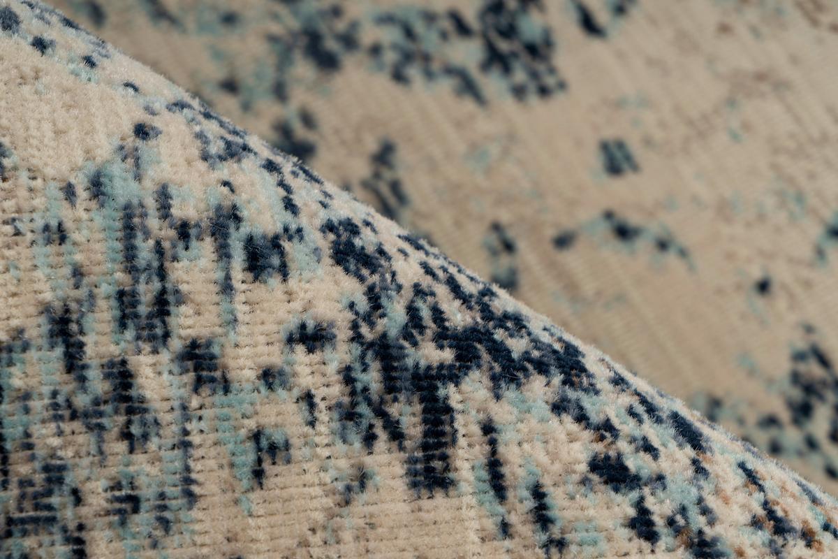 Vintage-Teppich Charu 300 - Blau, KONVENTIONELL, Textil (80/150cm)