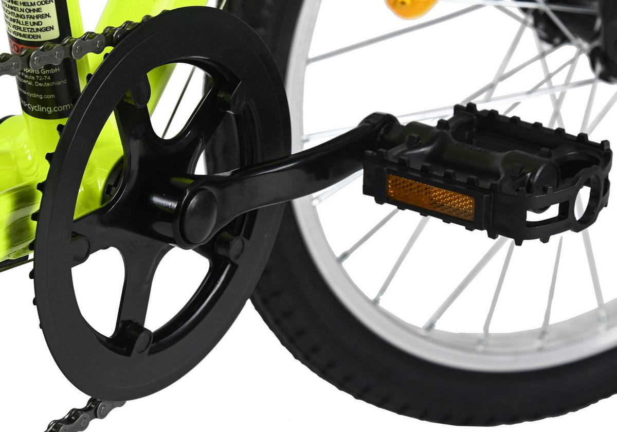 Wyld Kinderfahrrad 20 Zoll Gelb - Gelb, KONVENTIONELL, Metall (25kg)