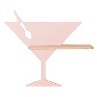 LED-WANDLEUCHTE 21-03553 PICCOLO - Pink, Basics, Holz/Holzwerkstoff (37.5/12/33cm)
