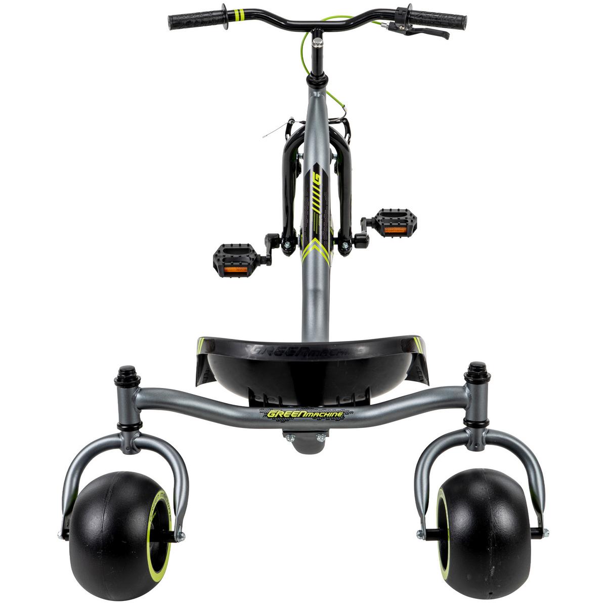 Dreirad Huffy Green Maschine Grün - Schwarz/Grün, Basics, Kunststoff/Metall (53,3/94/91,4cm)