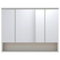 BADEZIMMERSPIEGEL Empoli, Kaschmir B: 83,2 cm - Kaschmir, MODERN, Glas/Holzwerkstoff (83,2/64/16,3cm)