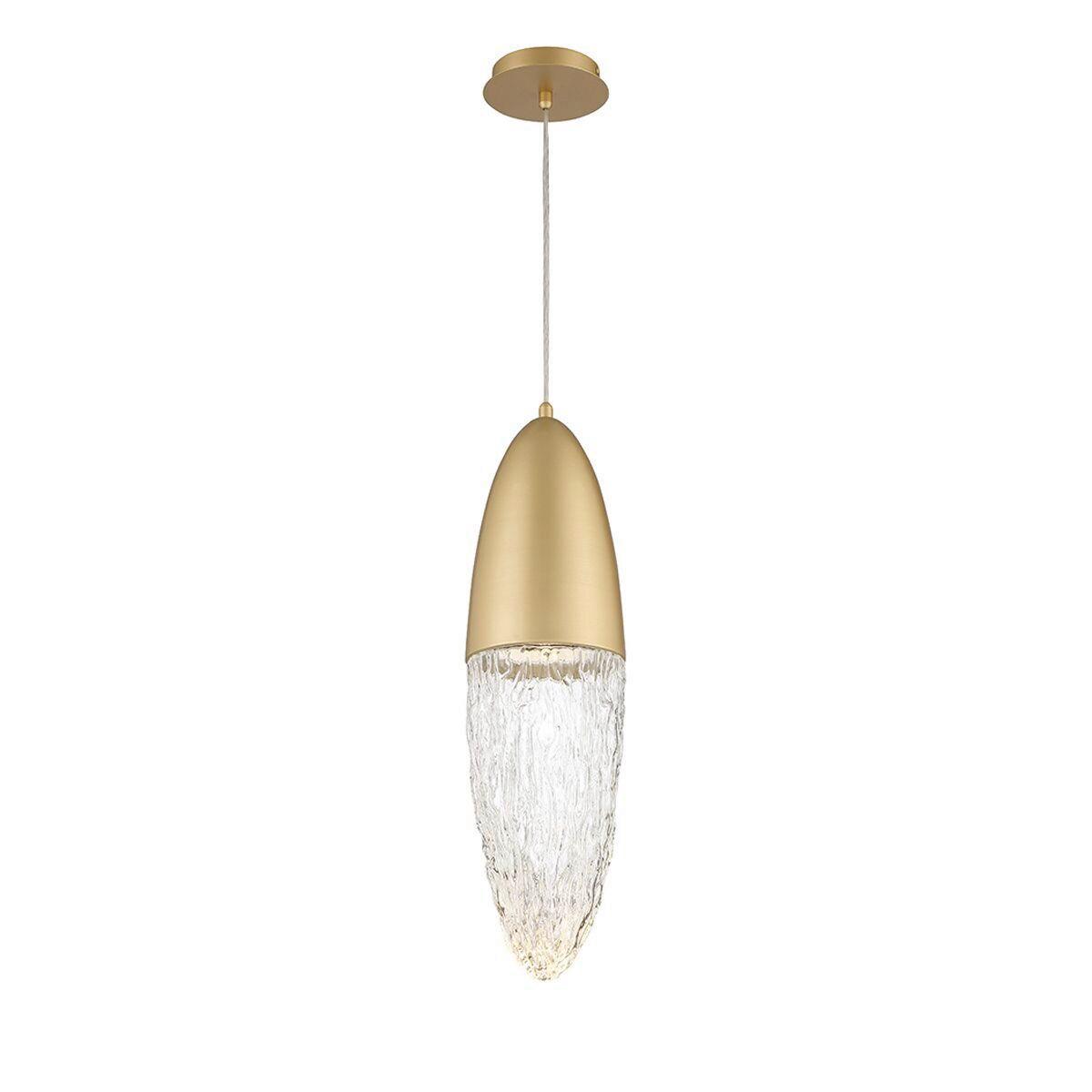 Függeszték Qn-Ecrou-1p-Bg - aranyszínű, Konventionell, üveg/fém (70/16,5/70cm) - Elstead Lighting