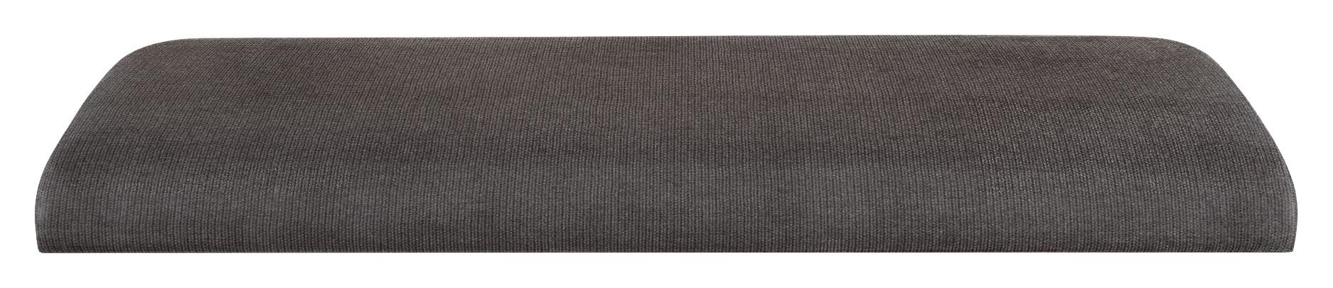 Sitzkissen für Garderobenbank Harvey Grau 85x39 cm - Grau, MODERN, Textil (85,2/5/38,5cm)