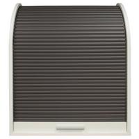 Aktenschrank Weiß/graphitfarben B: 69 Cm - Graphitfarben/Weiß, MODERN, Holzwerkstoff (69/85/44cm) - Livetastic