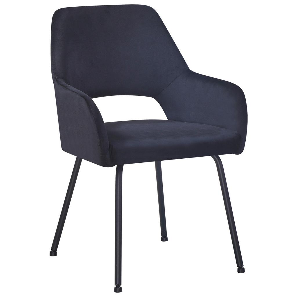 Armlehnstuhl Jonny Cord Schwarz, B: 58 Cm