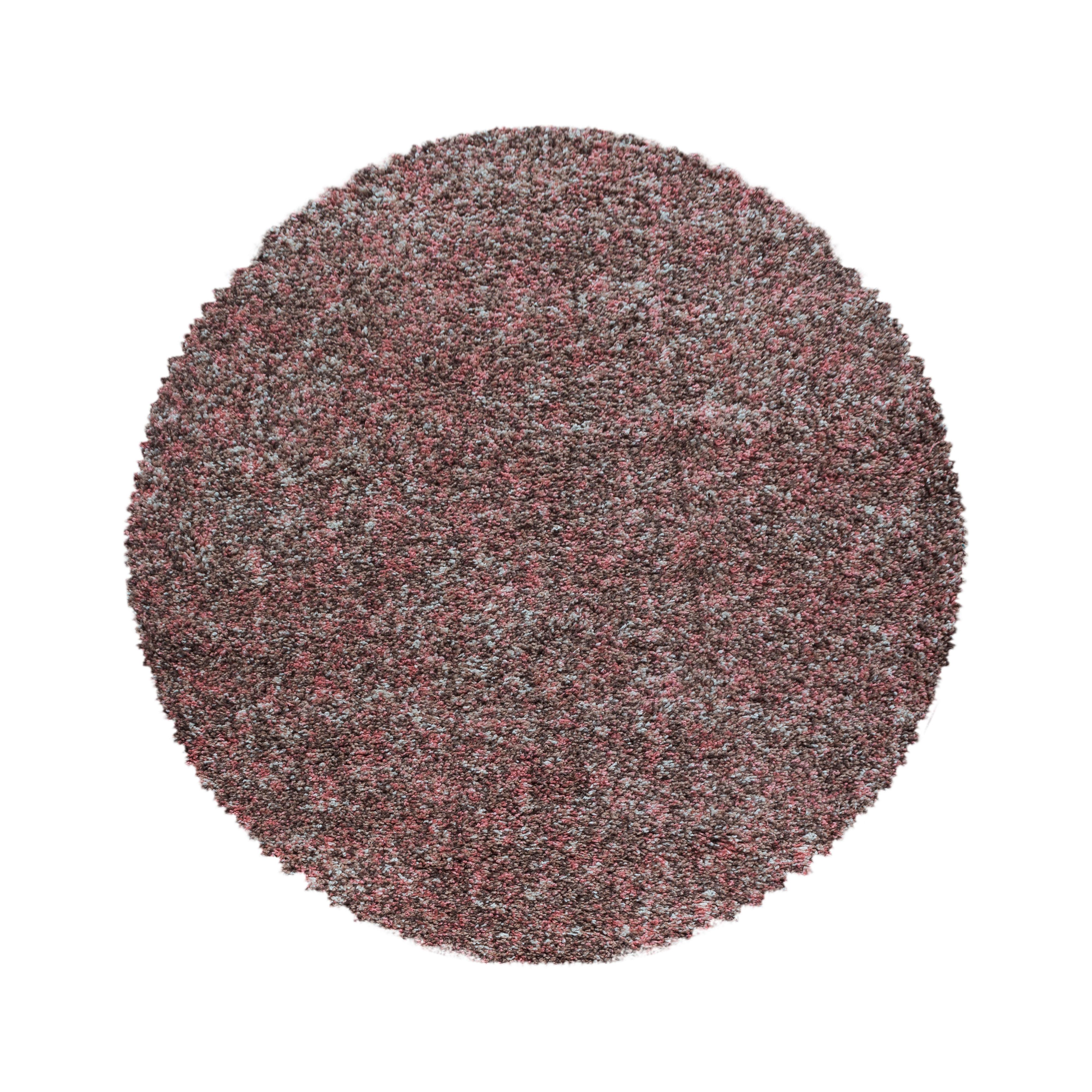 Hochflorteppich Enjoy - Rosa, KONVENTIONELL, Textil (160/160cm) - Novel