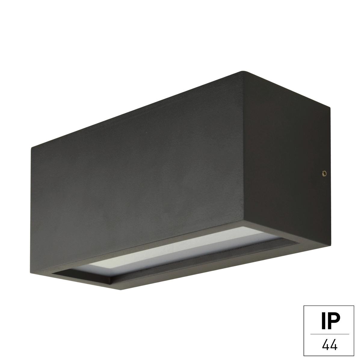 Außenwandleuchte 2528000151696 Drago - Anthrazit, Design, Metall (25/10,3/11,0cm)