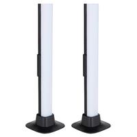 LED-Tischleuchte 25895sh - Opal/Schwarz, Design, Kunststoff (3/3/32,5cm) - Globo