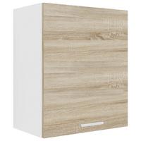 Küchenoberschrank Esilo B: 50 cm Weiß/Eiche Dekor - Weiß/Sonoma Eiche, KONVENTIONELL, Holzwerkstoff (50/60/31cm) - MID.YOU