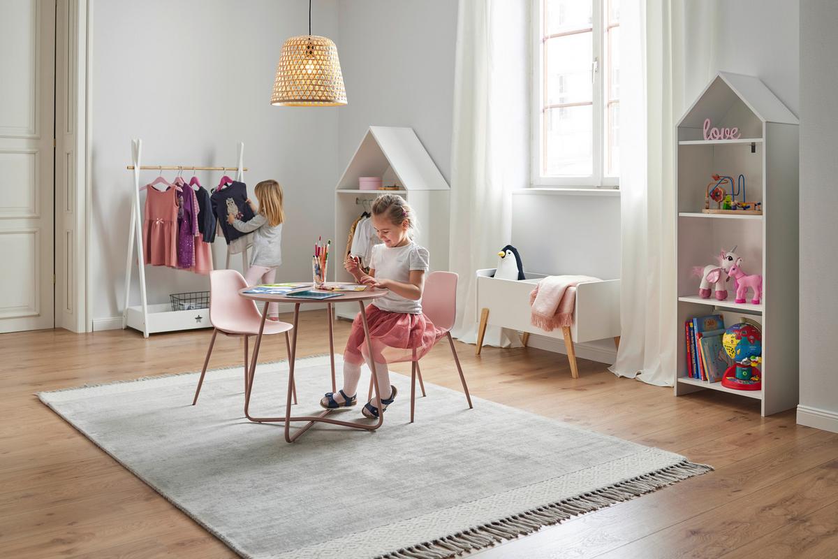 Stojan na šaty LIA - biela, Modern (73/126/43cm) - Bessagi Kids