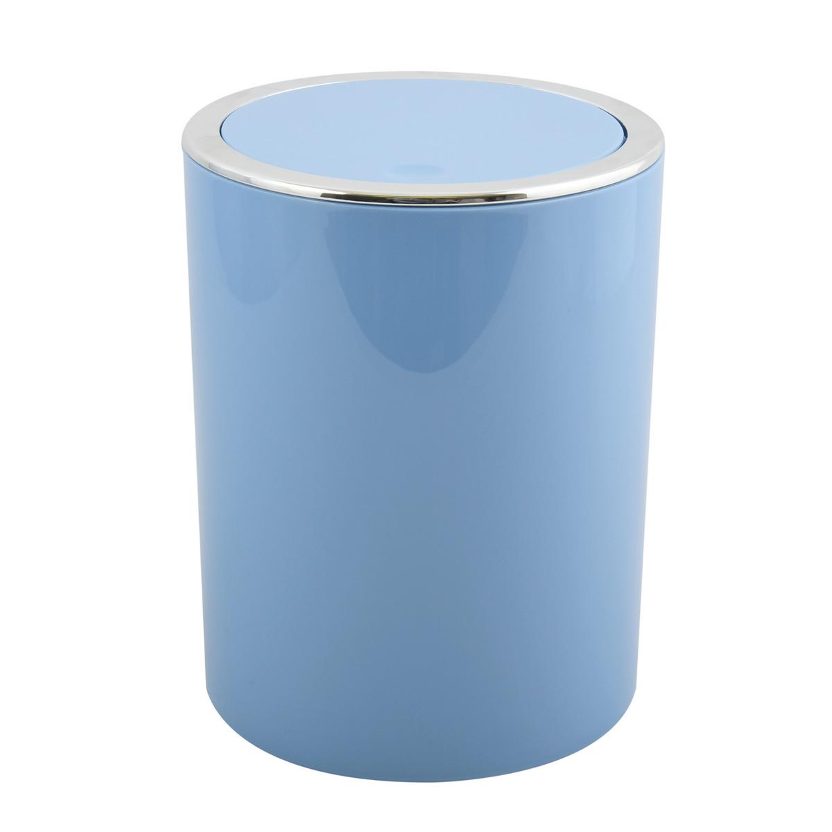 SCHWINGDECKELEIMER KAMAKA PASTELLBLAU - Pastellblau, Basics, Kunststoff (19/19/24.2cm) - MSV