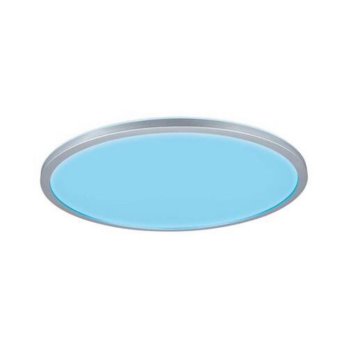 LED-Paneel Ø 42 cm Rund dimmbar - Chromfarben, Basics, Kunststoff (42cm) - Paulmann